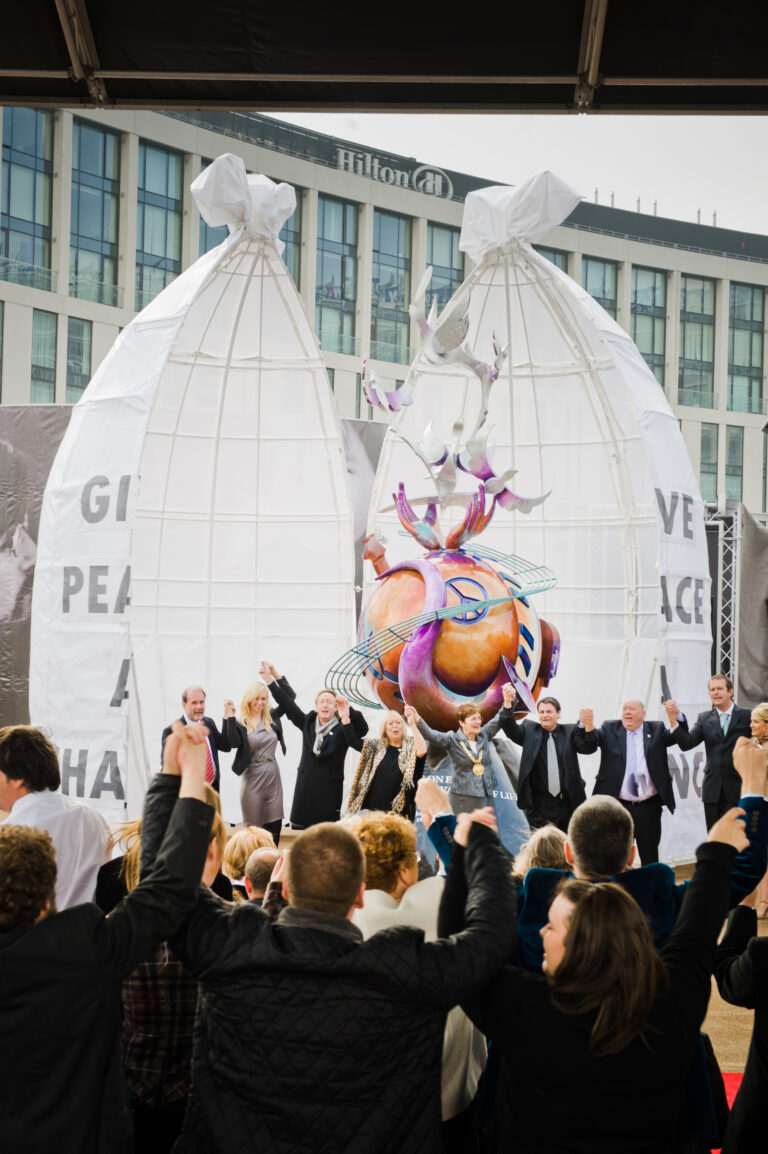 Turning Weapons into Art: The Symbolic Power of Missile Casings