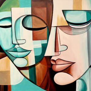 Connected Souls – 36"x48", Acrylic on Canvas