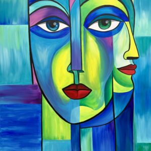 Reflections Within – 48"x60", Acrylic on Canvas
